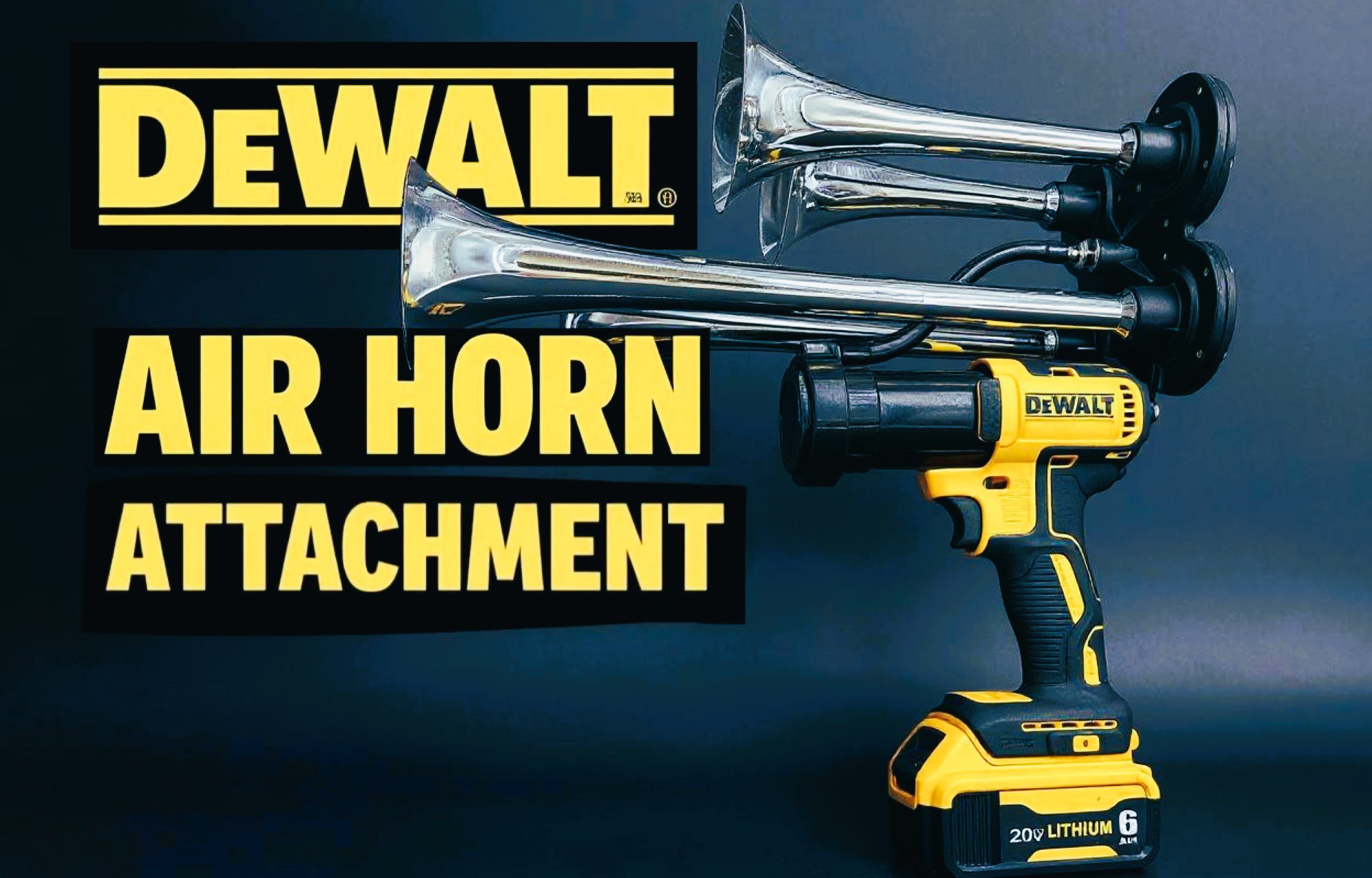 Compact but Powerful: What Makes the DeWalt Air Horn Attachment Stand Out?